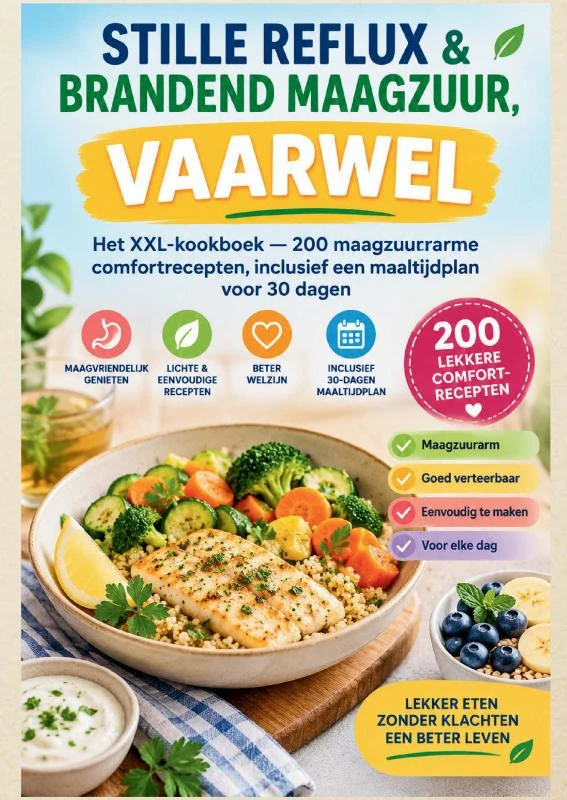 STILLE REFLUX & BRANDEND MAAGZUUR, VAARWEL – Corinna Starkfeld – boek cover