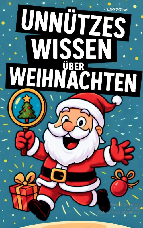 Unnützes Wissen Weihnachten – Vanessa Schaf – boek cover