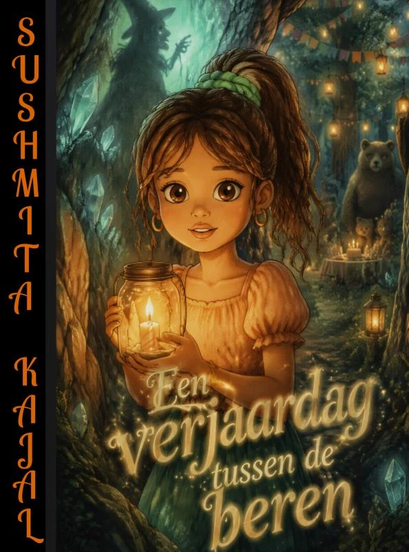 Een verjaardag tussen de beren – Sushmita Kajal Ghisaidoobe – boek cover