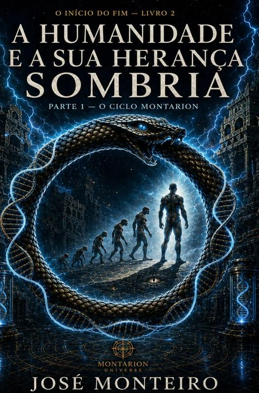 A humanidade e a sua herança sombria: parte 1 o ciclo Montarion – José Monteiro – boek cover