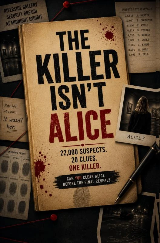 The Killer Isn¿t Alice – Charlotte Brooklyn – boek cover