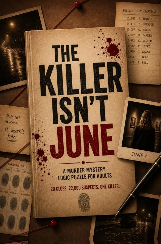 The Killer Isn¿t June – Charlotte Brooklyn – boek cover
