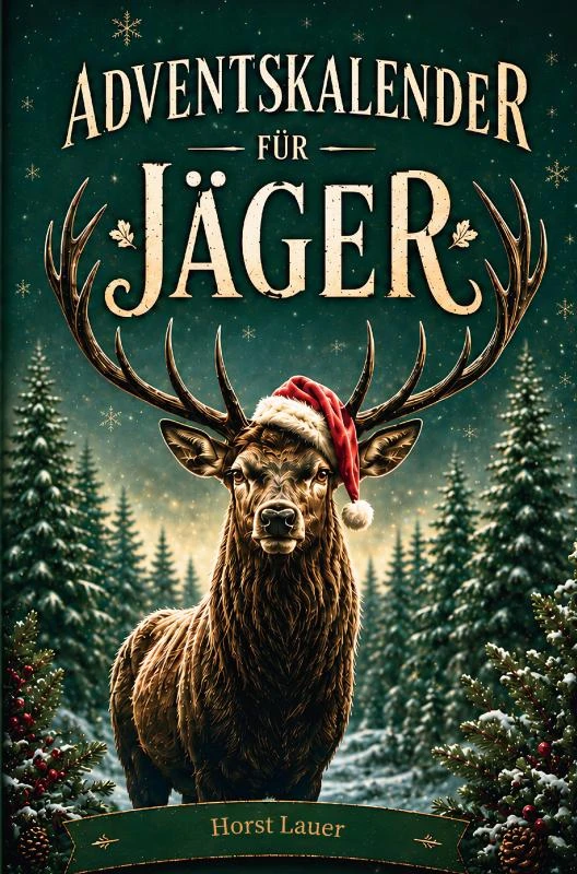 Adventskalender für Jäger: 24-mal Waidmannsheil bis Heiligabend | Jagen, Lachen & Rätseln im Advent ¿ ein originelles Jagd Geschenk für Männer – Horst Lauer – boek cover