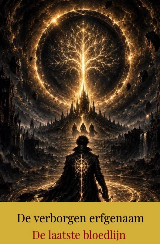 De verborgen erfgenaam – Cedric Van De Voorde – boek cover