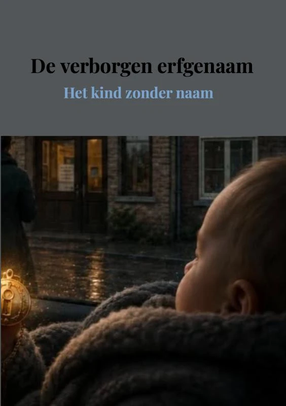 De verborgen erfgenaam – Cedric Van De Voorde – boek cover