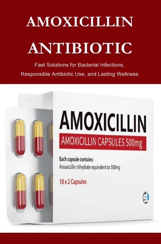 Amoxicillin Antibiotic – Marek Elliston – boek cover
