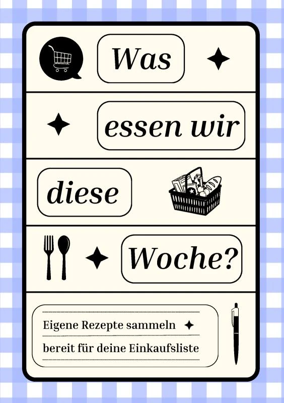 Was essen wir diese Woche? – Nienke Brauer – boek cover