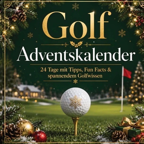 Golf Adventskalender Buch – Tobias Klar – boek cover