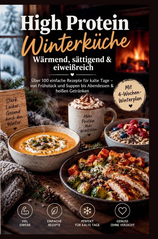 High Protein Winterküche ¿ Wärmend, sättigend & eiweißreich – Aleesha Siegfried – boek cover