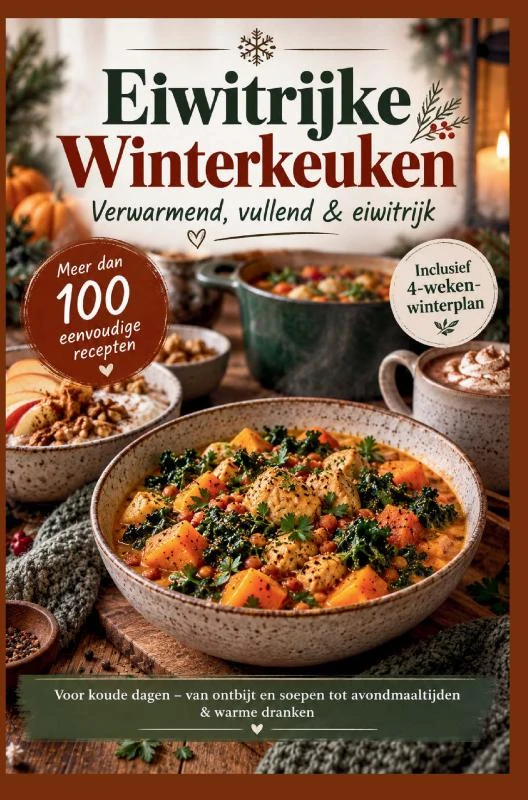 Eiwitrijke Winterkeuken ¿ Verwarmend, vullend & eiwitrijk – Aleesha Siegfried – boek cover