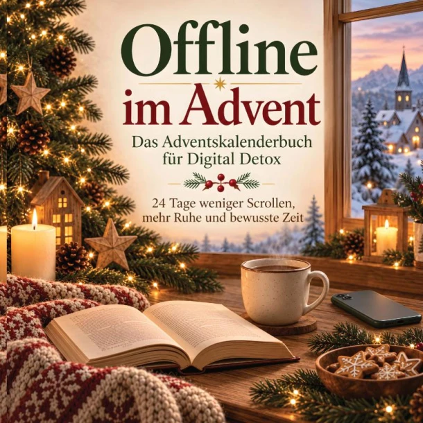 Offline im Advent ¿ Das Adventskalenderbuch für Digital Detox – Tobias Klar – boek cover
