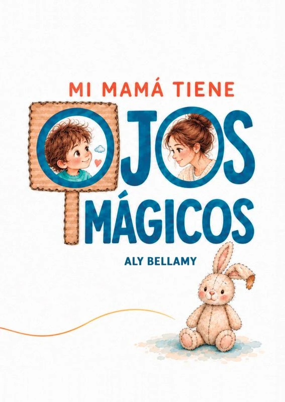 Mi mamá tiene ojos mágicos – Aly Bellamy – boek cover
