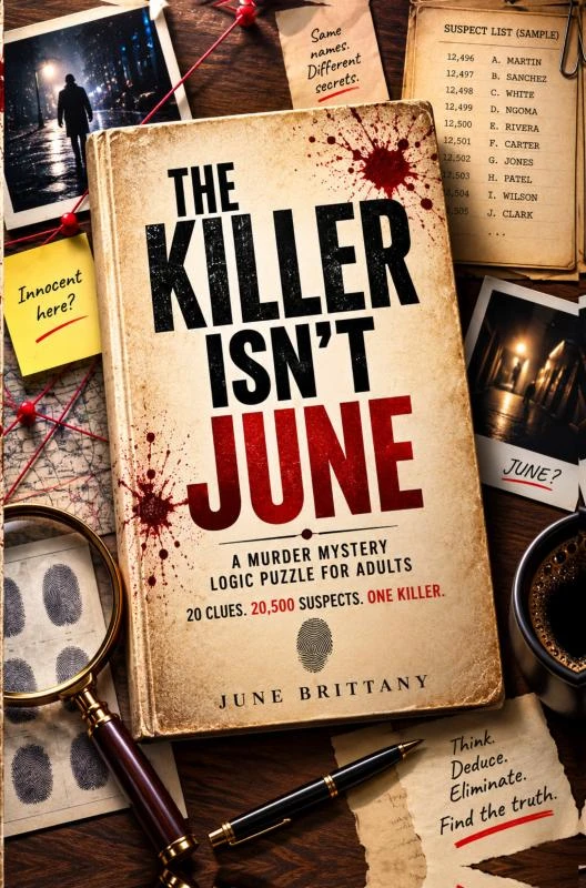 The Killer Isn't June – June Brittany – boek cover