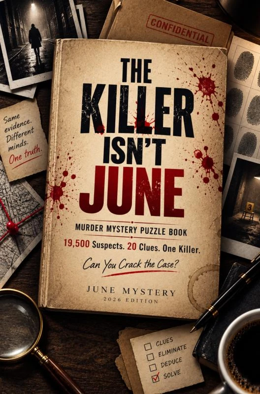 The Killer Isn¿t June for Kids – Charles June – boek cover