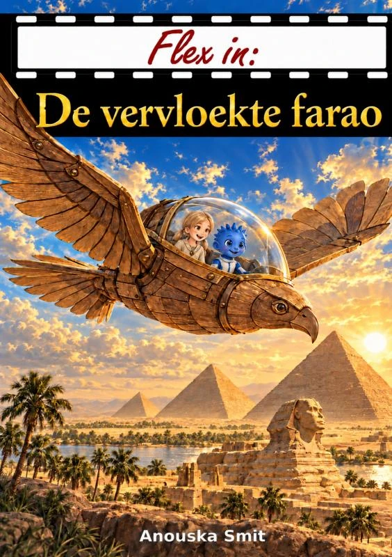 De vervloekte farao – Anouska Smit – boek cover