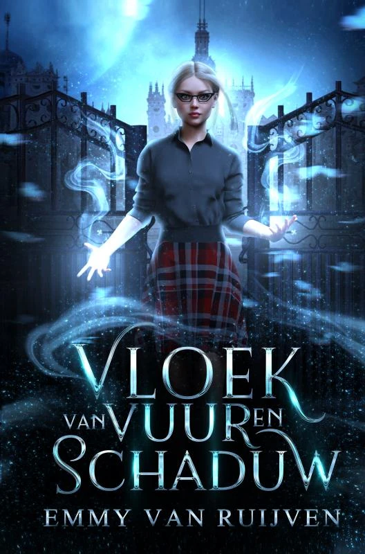 Vloek van vuur en schaduw – boek cover