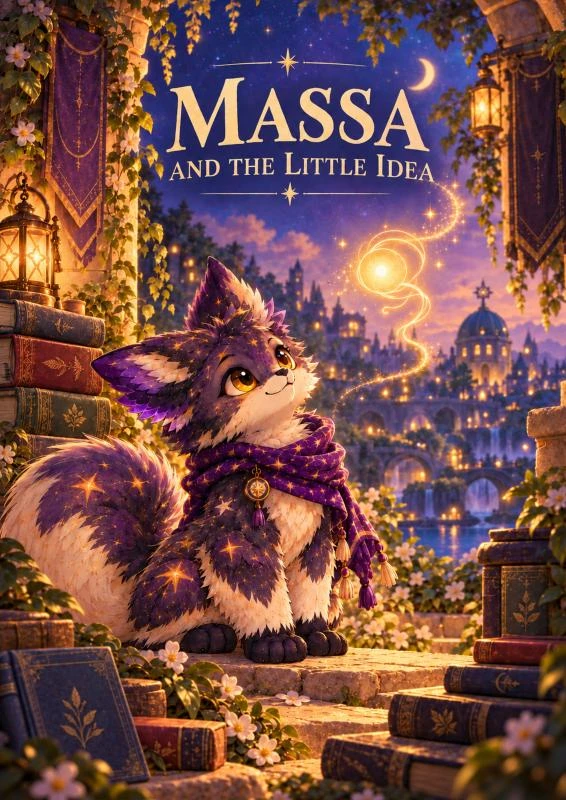 Massa and the Little Idea – Karen Meeus – boek cover