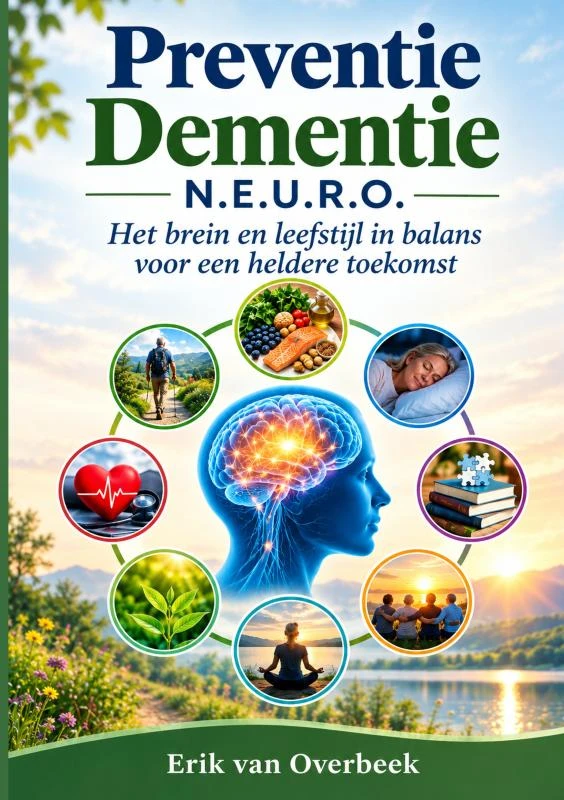 Preventie Dementie -N.E.U.R.O- – Erik Van Overbeek – boek cover