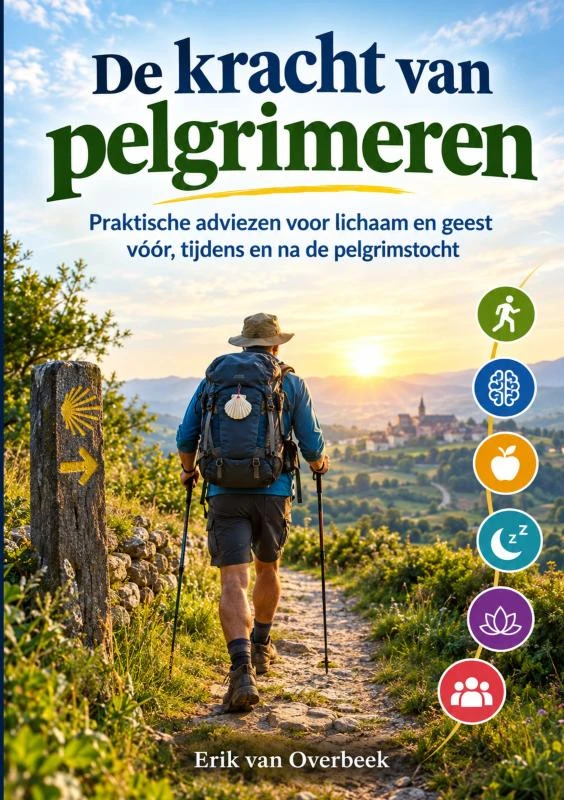 De kracht van pelgrimeren – Erik Van Overbeek – boek cover