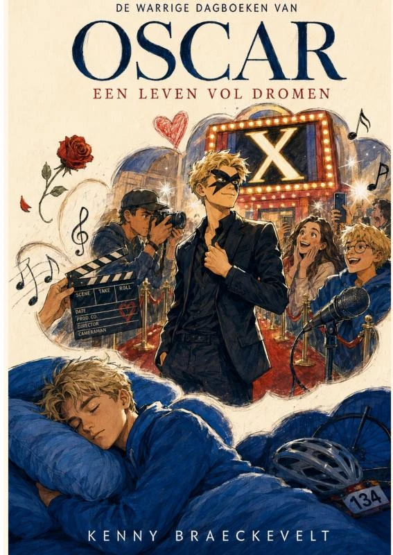 De warrige dagboeken van Oscar – Kenny Braeckevelt – boek cover