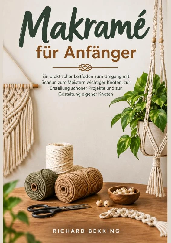 Makramé für Anfänger – Richard Bekking – boek cover