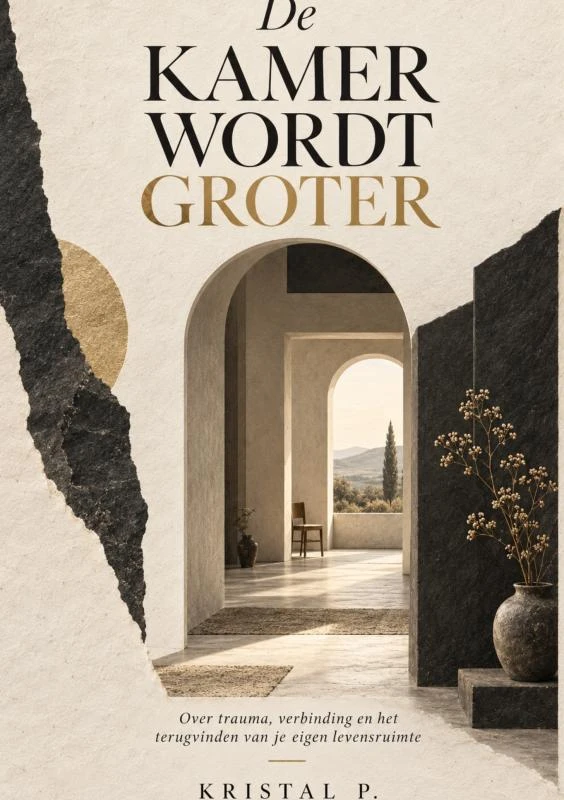 De kamer wordt groter – Kristal P – boek cover