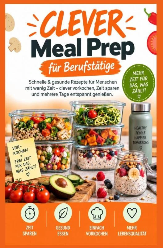 CLEVER Meal Prep für Berufstätige – Laura Körner – boek cover