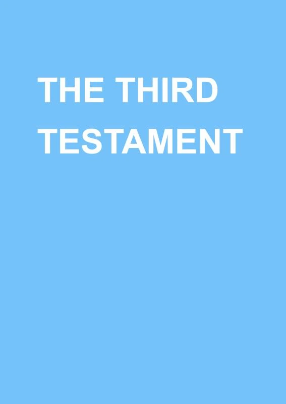THE THIRD TESTAMENT – Anna Maria Hosta – boek cover