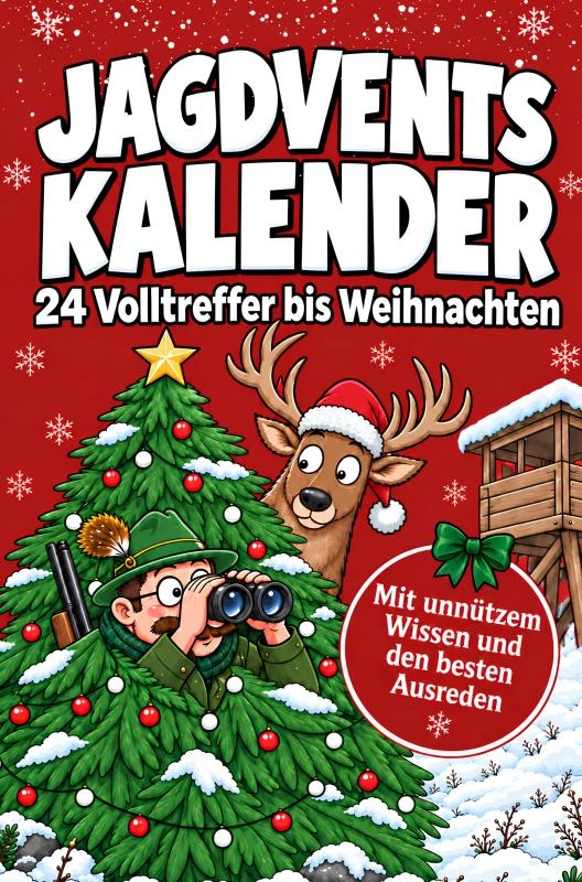 Jagdventskalender - 24 Volltreffer bis Weihnachten – Karl Speckhewer – boek cover