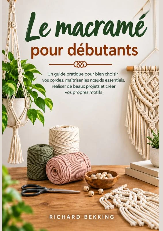 Macramé pour débutants – Richard Bekking – boek cover