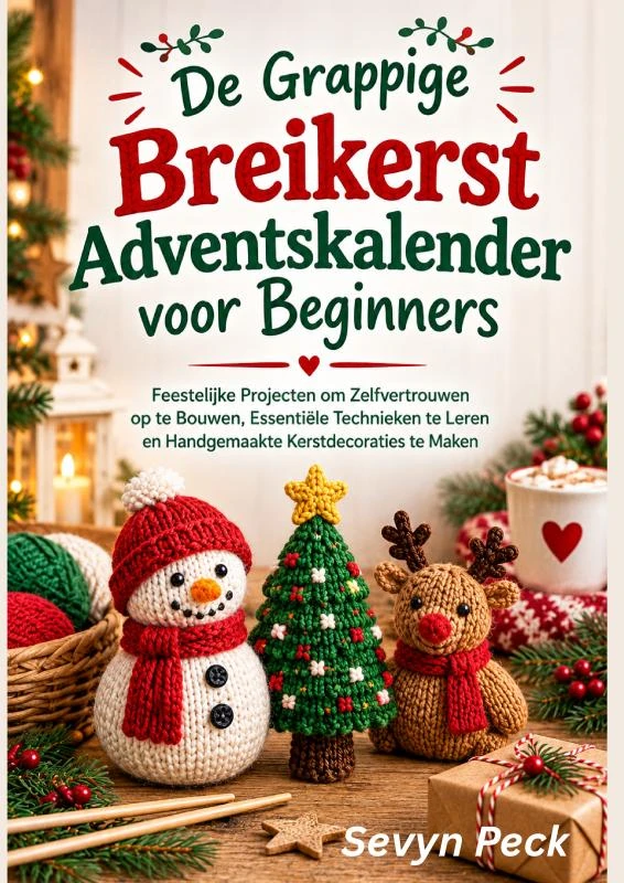 De Humoristische Brei Adventskalender voor Beginners – Sevyn Peck – boek cover