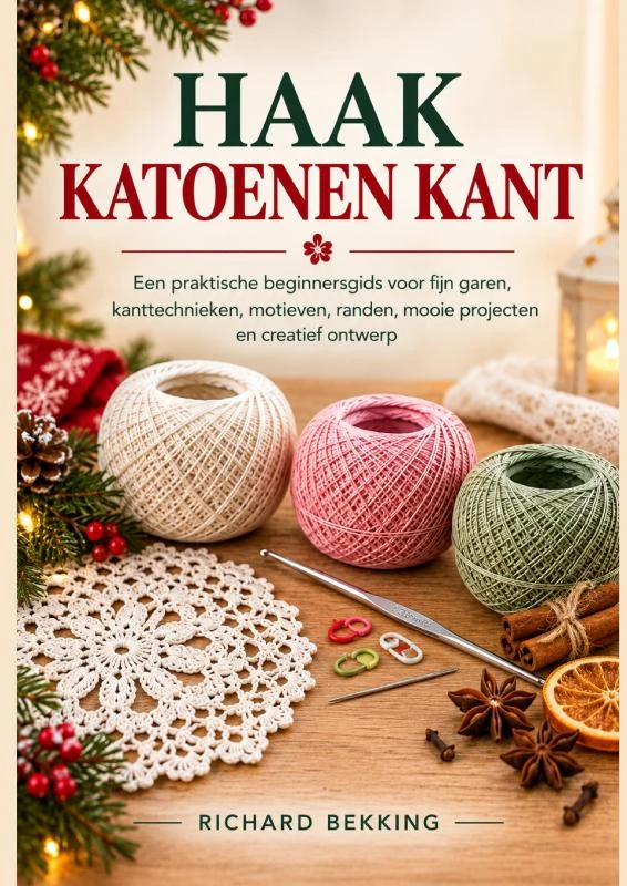 HAAK KATOENEN KANT – Richard Bekking – boek cover