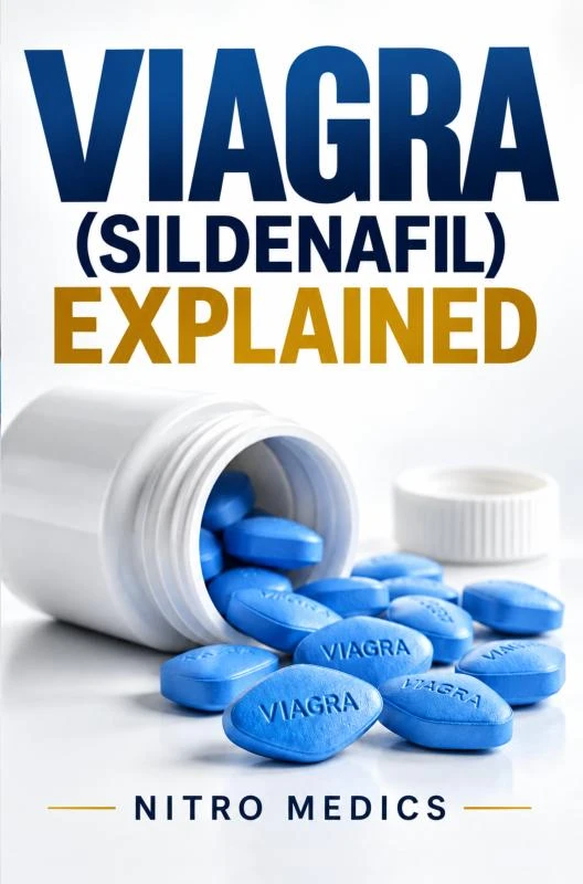 Viagra (Sildenafil) Explained – Nitro Medics – boek cover