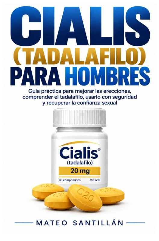 CIALIS (TADALAFILO) PARA HOMBRES – Dr. Mateo Santillán – boek cover