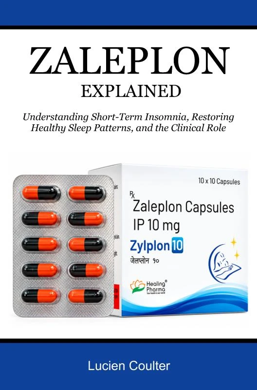 Zaleplon Explained – Lucien Coulter – boek cover