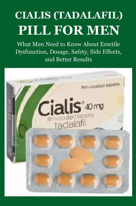 Cialis (Tadalafil) Pill for Men – Marcus Ellerton – boek cover