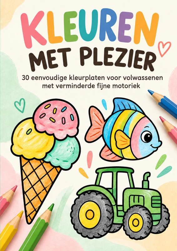 Kleuren met plezier – C Siebel – boek cover