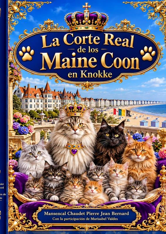 La Corte Réal de los Maine Coon en Knokke – Valdes Marisabel – boek cover