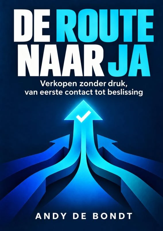De Route naar JA – Andy De Bondt – boek cover