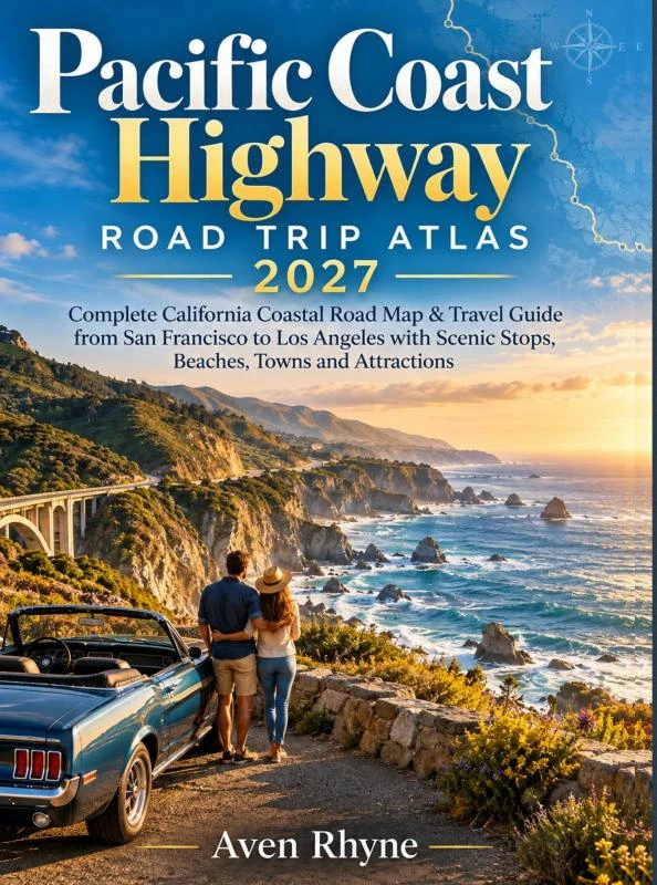 Pacific Coast Highway Road Trip Atlas 2027 – Aven Rhyne – boek cover