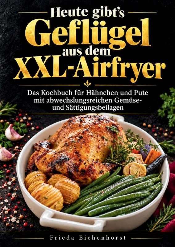 Heute gibt¿s Geflügel aus dem XXL-Airfryer – Frieda Eichenhorst – boek cover