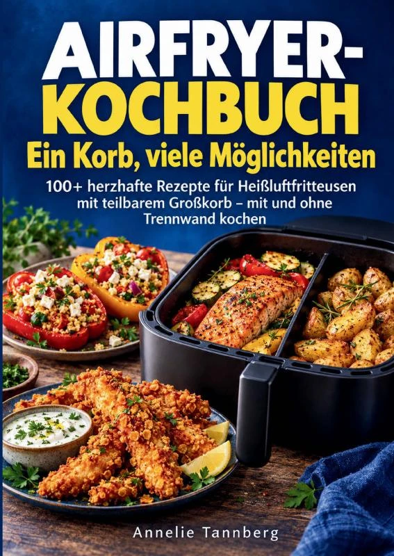 Airfryer-Kochbuch ¿ Ein Korb, viele Möglichkeiten – Annelie Tannberg – boek cover