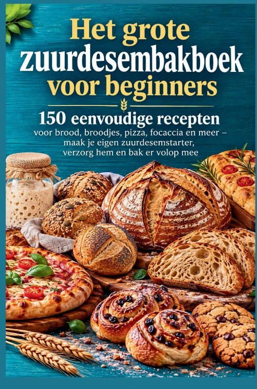 Het grote zuurdesembakboek voor beginners – Susanne Landkorn – boek cover
