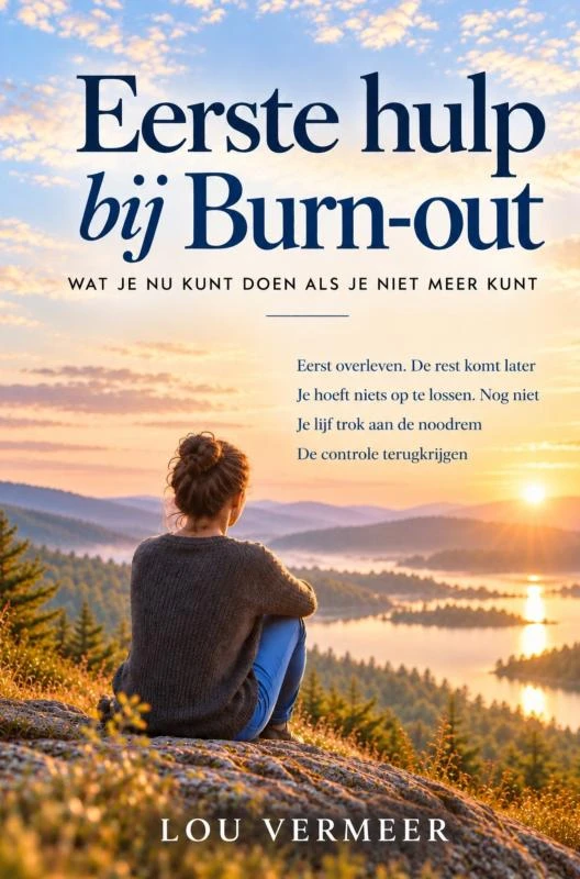Eerste hulp bij Burn-out – Lou Vermeer – boek cover
