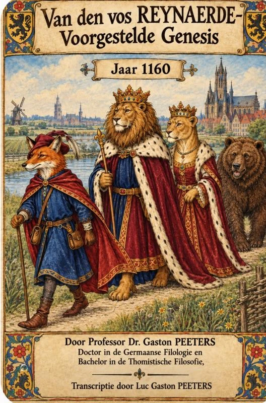 Van den vos Reynaerde – Gaston PEETERS – boek cover