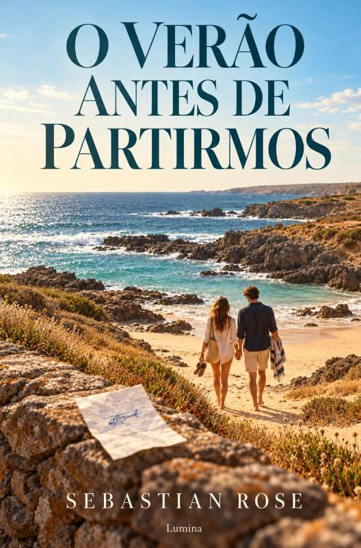 O verão antes de partirmos. – Sebastian Rose – boek cover