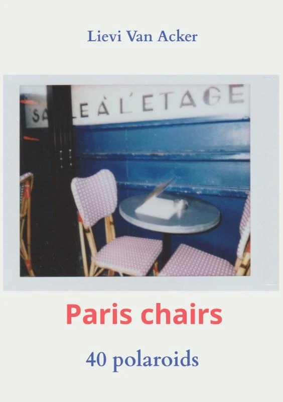 Paris chairs – Lievi Van Acker – boek cover