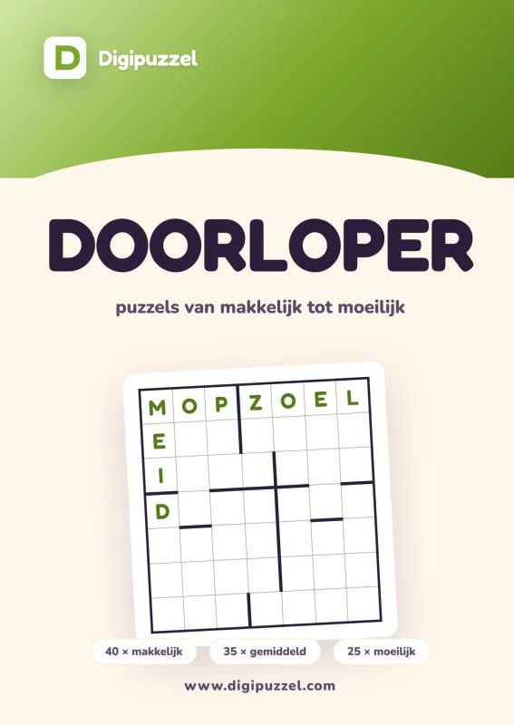 Digipuzzel Doorloper – Digipuzzel – boek cover