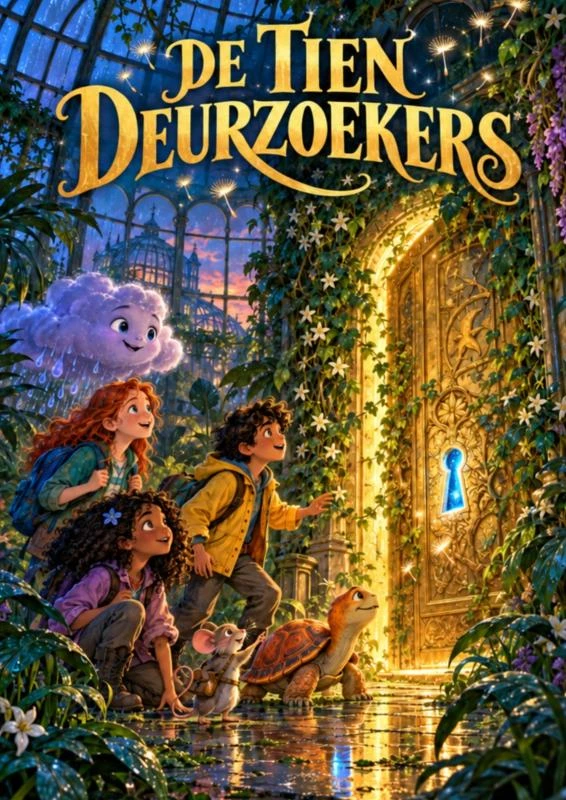 De Tien Deurzoekers – Yassin Bakali – boek cover