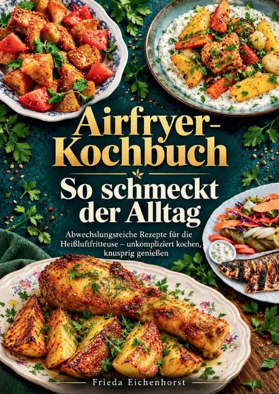 Airfryer-Kochbuch ¿ So schmeckt der Alltag – Frieda Eichenhorst – boek cover
